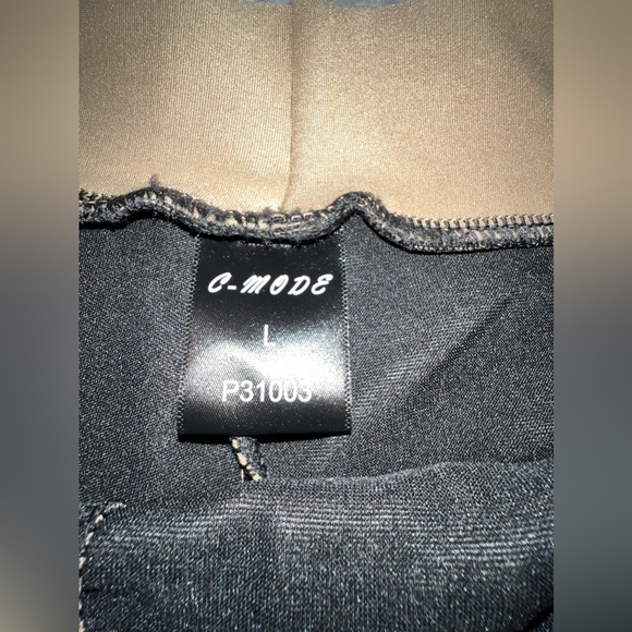 NWT C-Mode khaki pleated skort - Picture 6 of 7